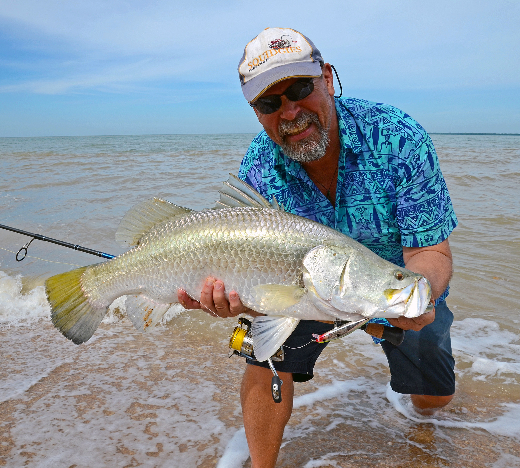 A legal barra from the shore is the Holy Grail of Top End land-based fishing... Not always easy to acheive, but it IS do-able!