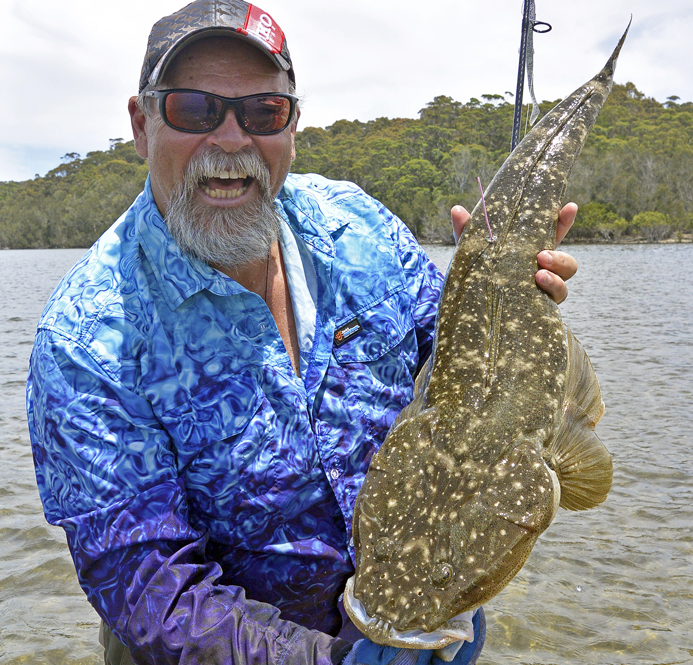 The Tuross estuary is renowned for producing large dusky flathead.